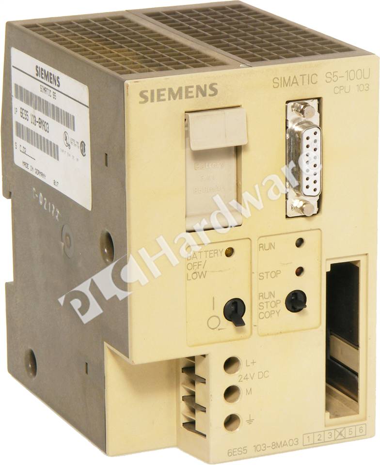 Siemens 6es5 103-8ma03 simatic s5 