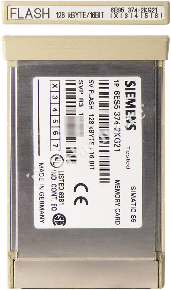 Siemens 6ES5374-2KG21 Scheda Di Memoria Flash Per Simatic S5 - 128 KByte/16 Bit - Usato - Foto 4