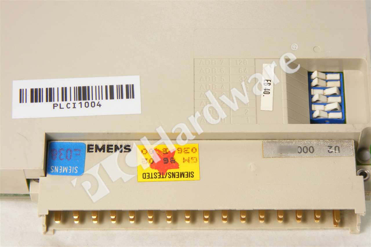 Siemens 6ES5430-4UA11 6ES5 430-4UA11 SIMATIC S5 430-4 Digital 24V DC Input Read 