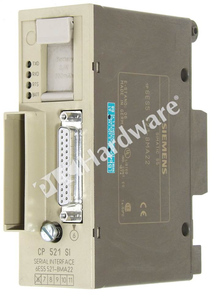 Siemens Simatic S5 Baugruppe 6ES5521-8MA22 Serial Interface CP521 SI 