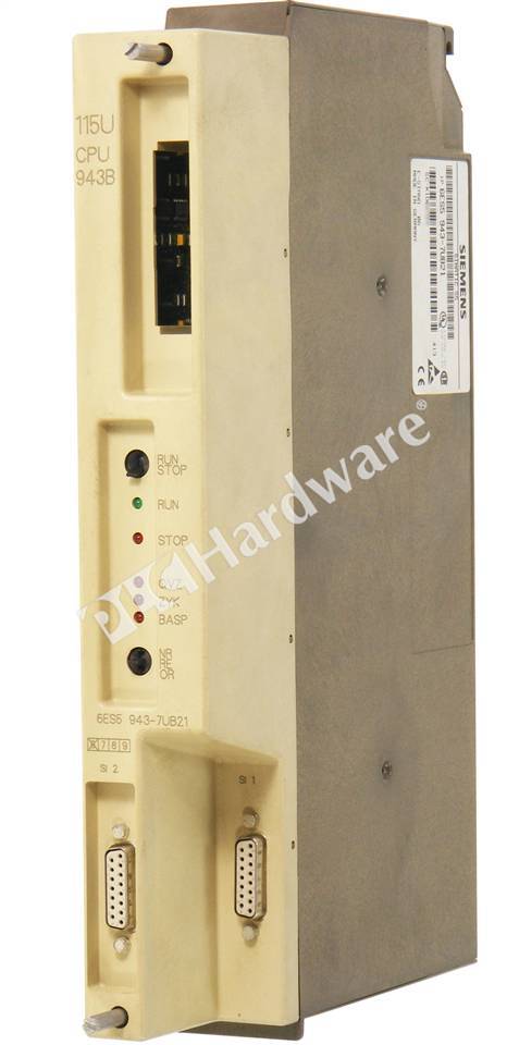 Siemens SIMATIC S5 115U CPU Module 943B 943-7UB21