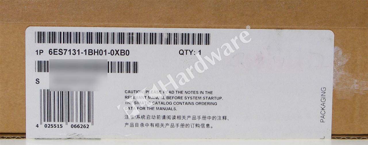 6ES7131-1BH01-0XB0 3