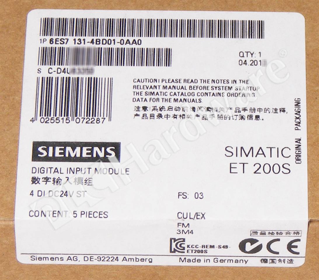 6ES7131-4BD01-0AA0 8