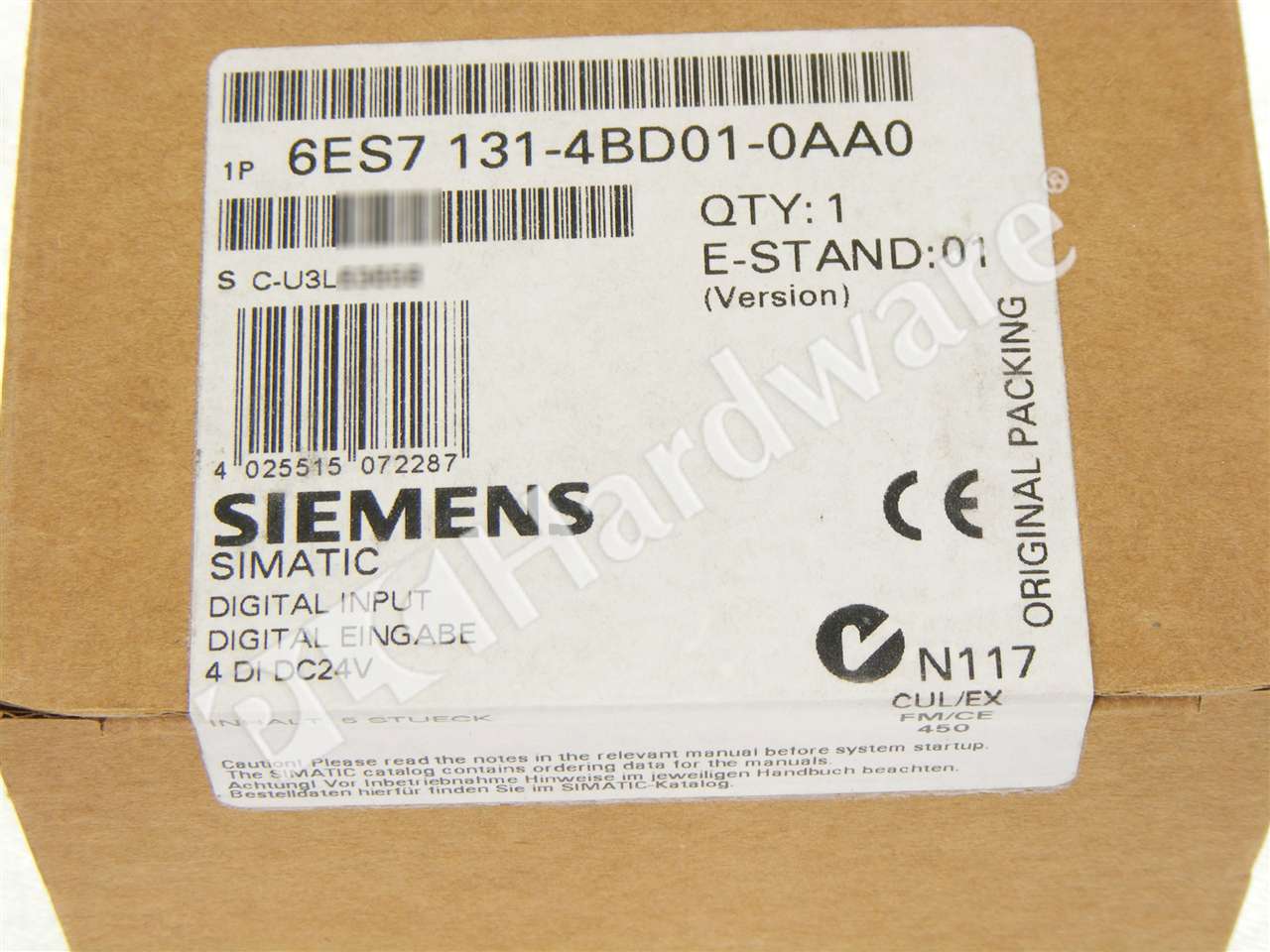 6ES7131-4BD01-0AA0 1
