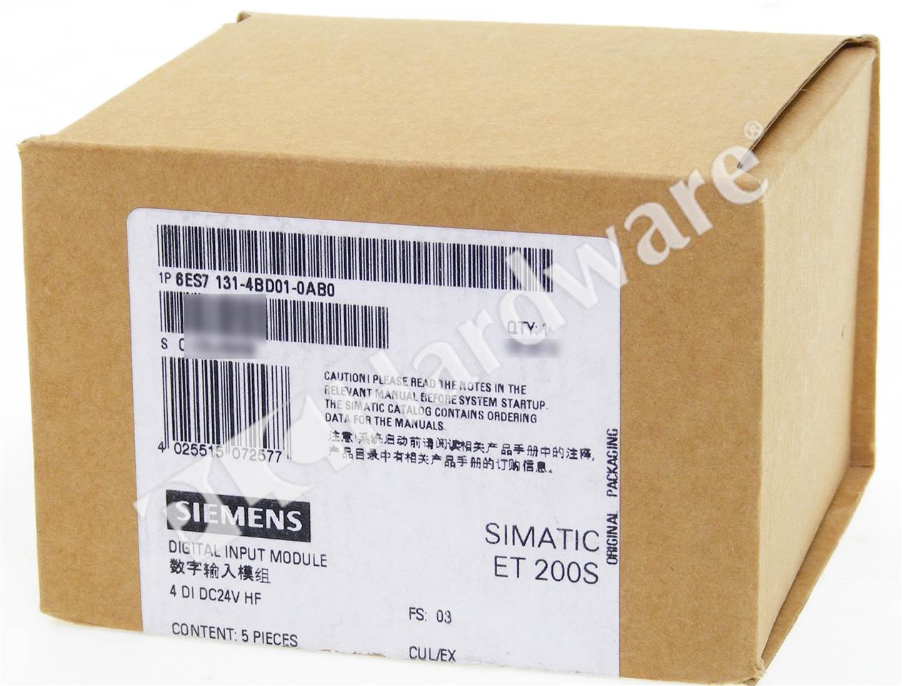 6ES7131-4BD01-0AB0 8