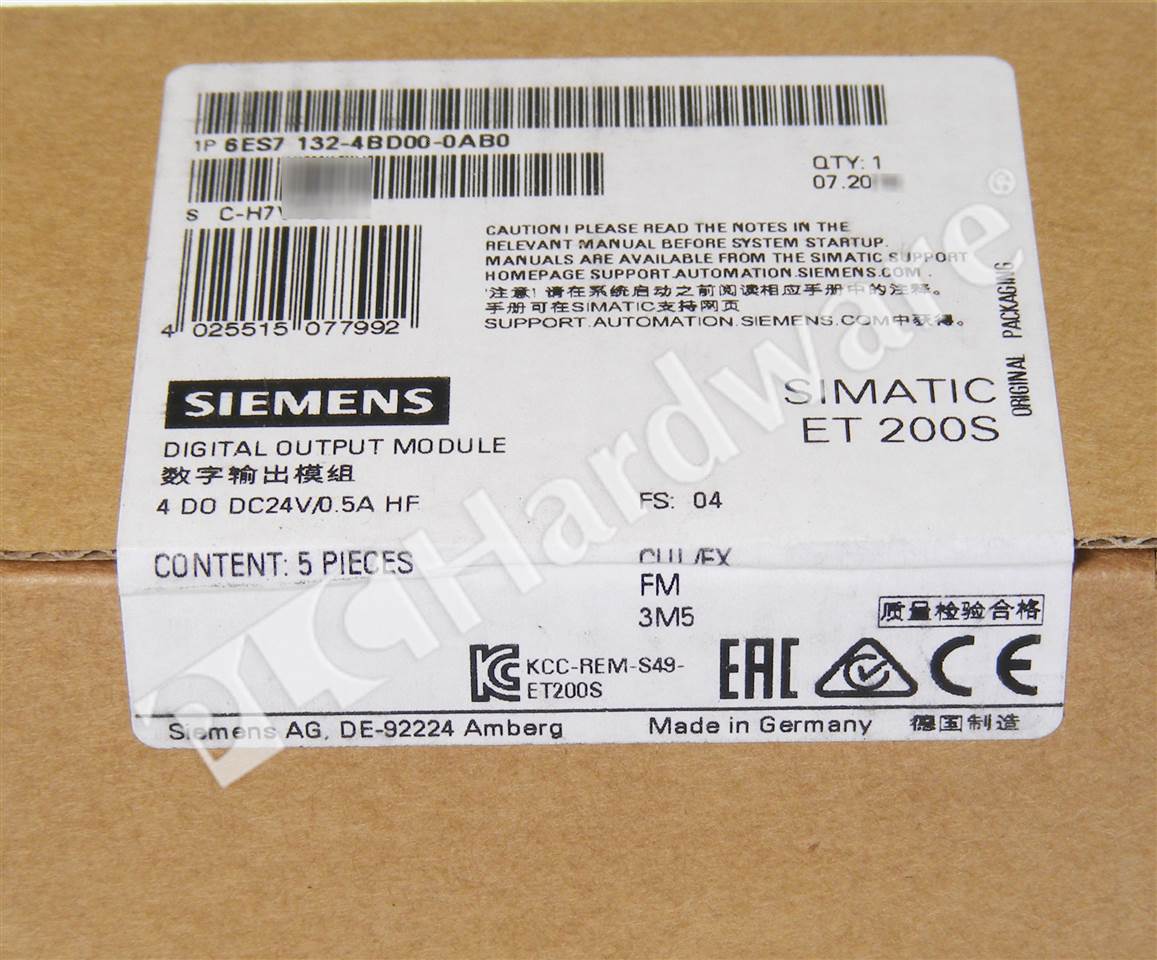 6ES7132-4BD00-0AB0 7