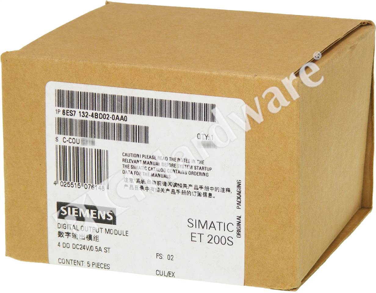 Siemens Simatic s7 6es7 132-4bd02-0aa0 4 do DC 24v Top Condition