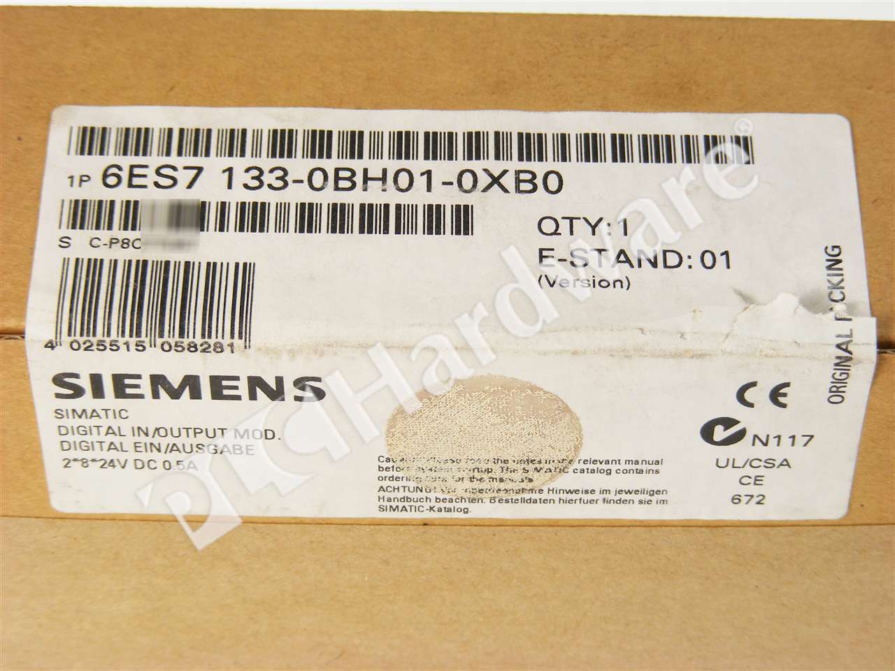 6ES7133-0BH01-0XB0 7
