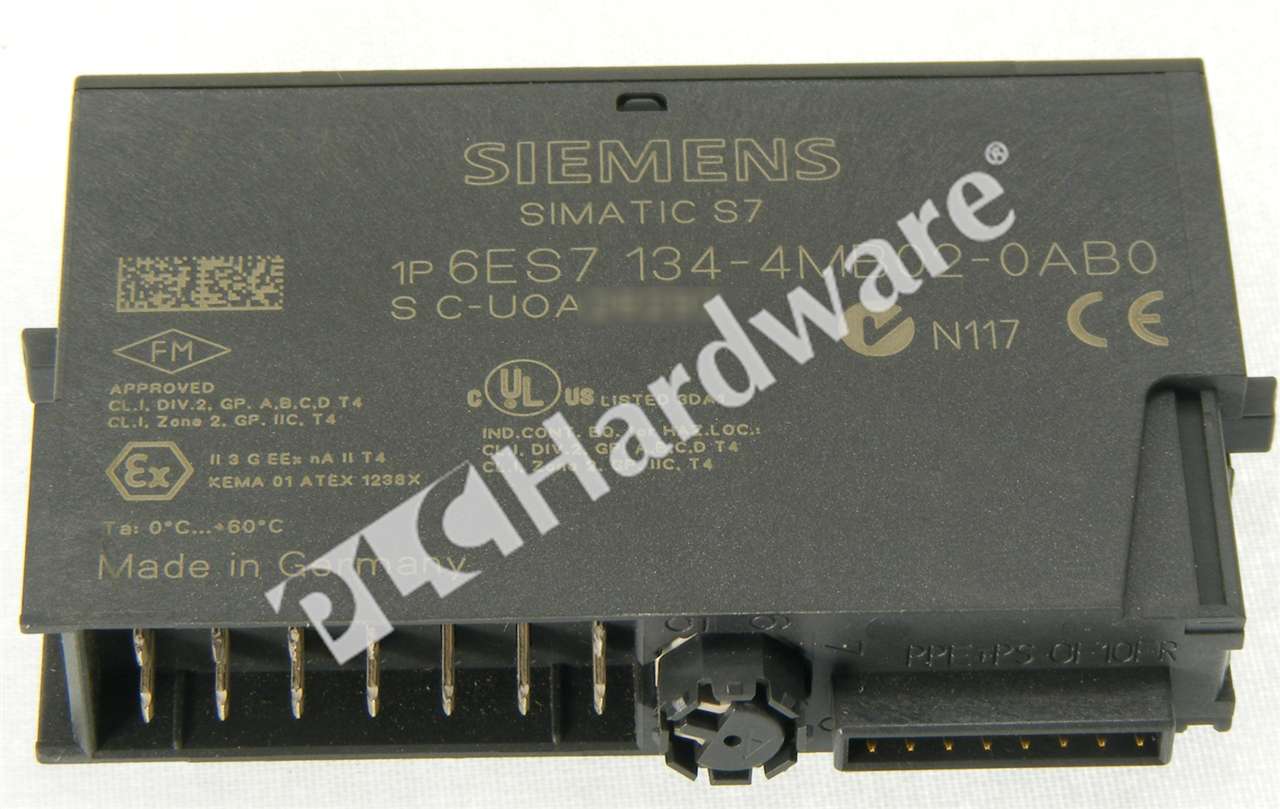 PLC Hardware - Siemens 6ES7134-4MB02-0AB0, New Surplus Open