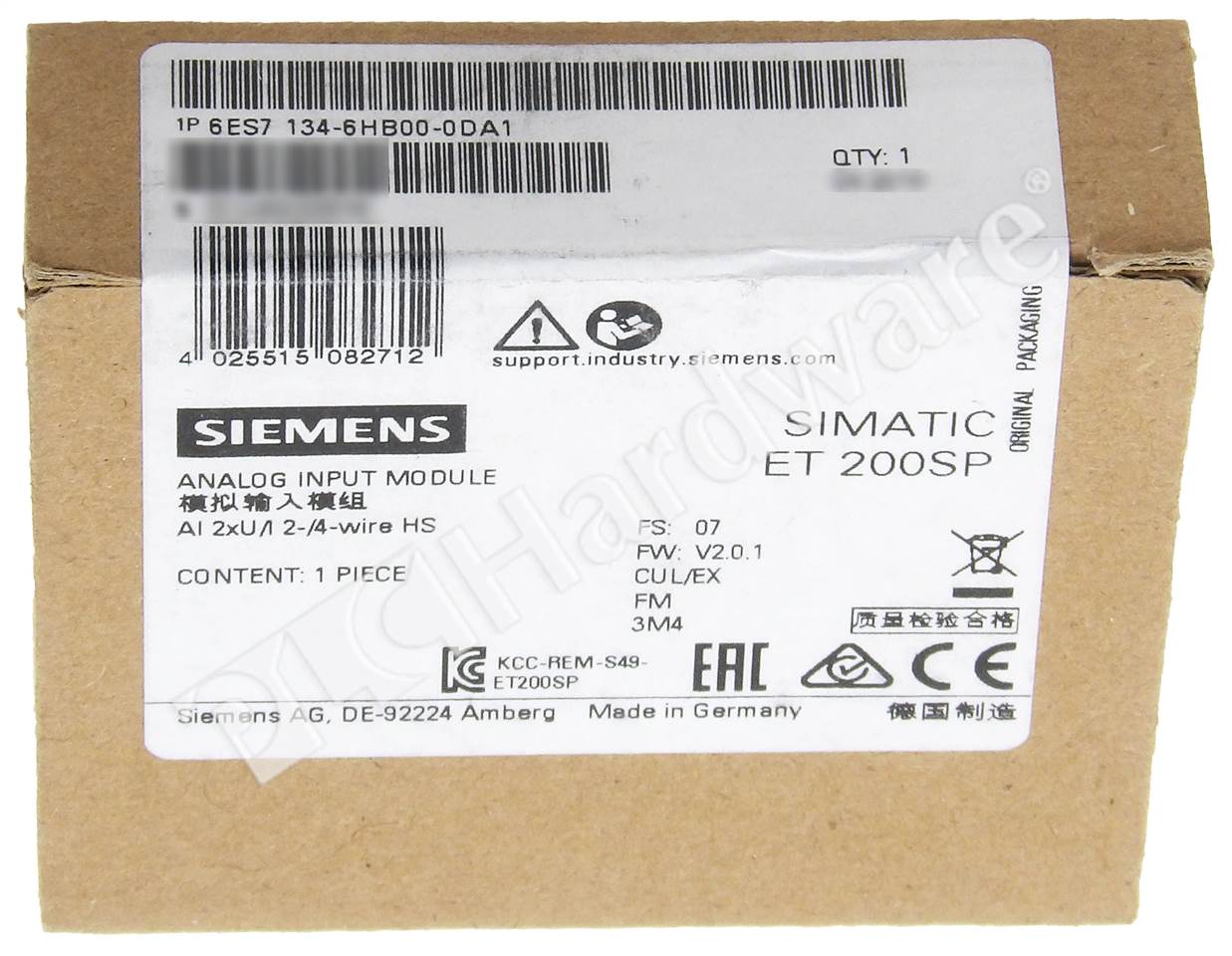 6ES7134-6HB00-0DA1 2
