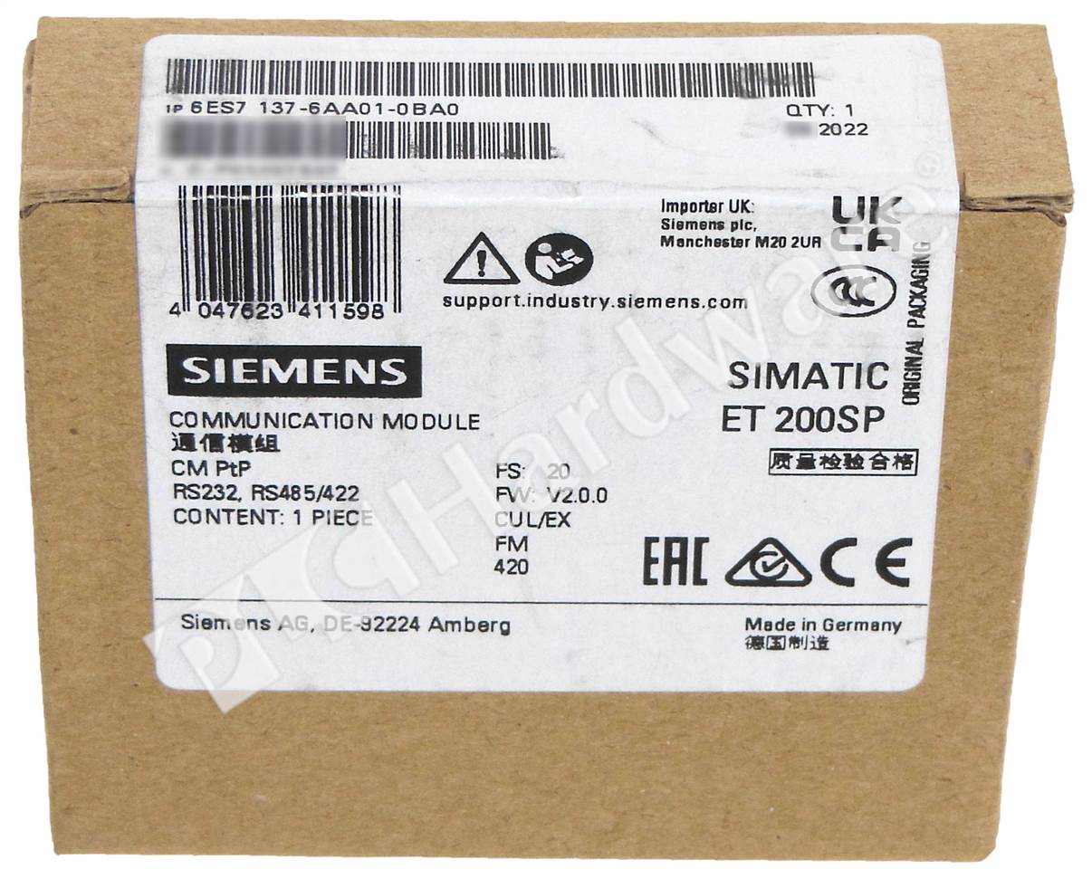 6ES7137-6AA01-0BA0 4