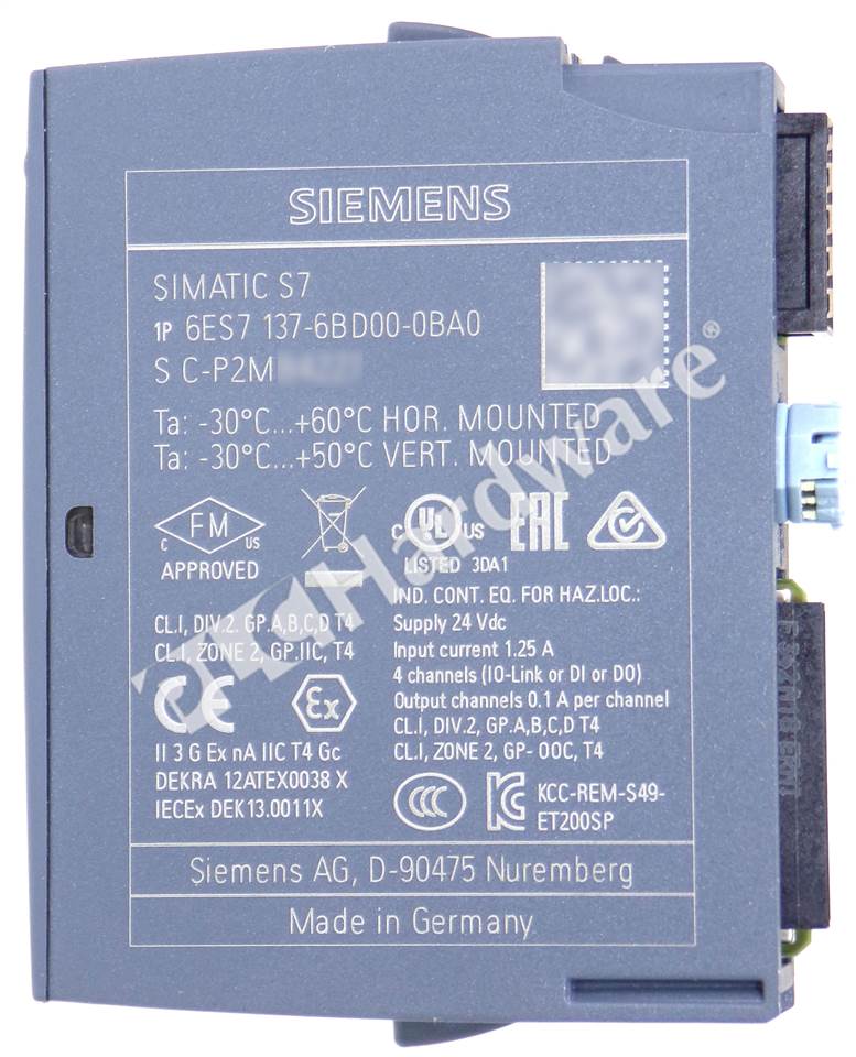 6ES7137-6BD00-0BA0 6