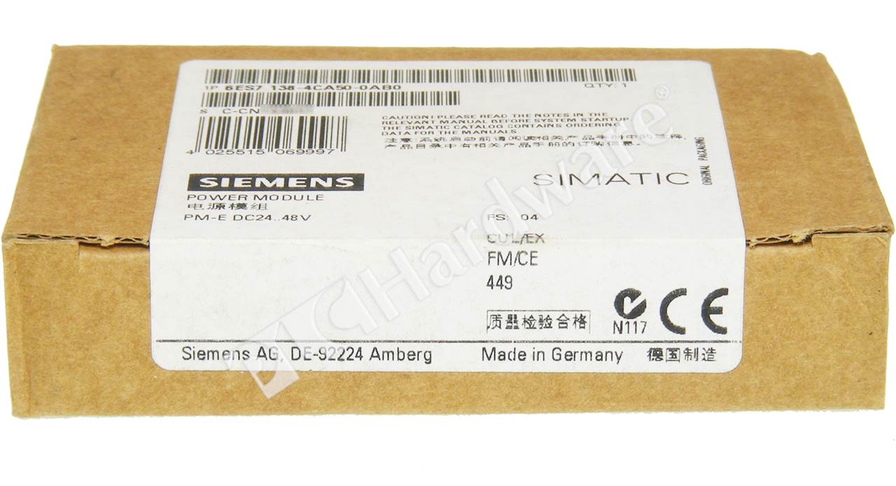 6ES7138-4CA50-0AB0 1