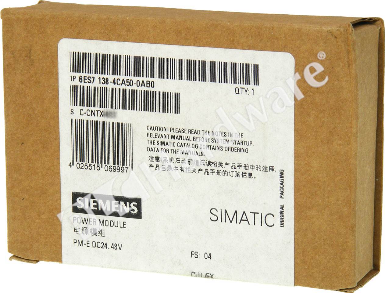 6ES7138-4CA50-0AB0