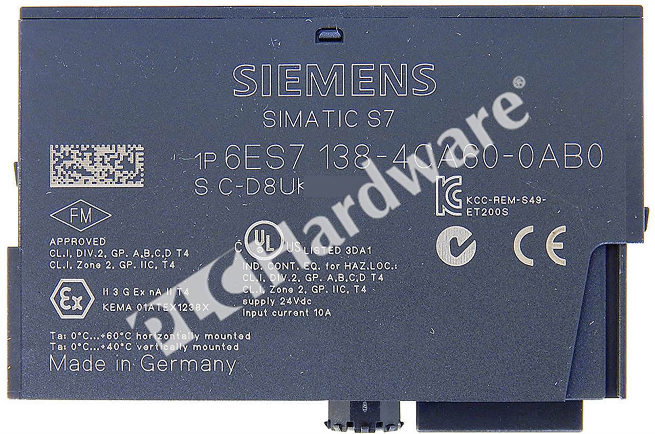 6ES7138-4CA60-0AB0 1