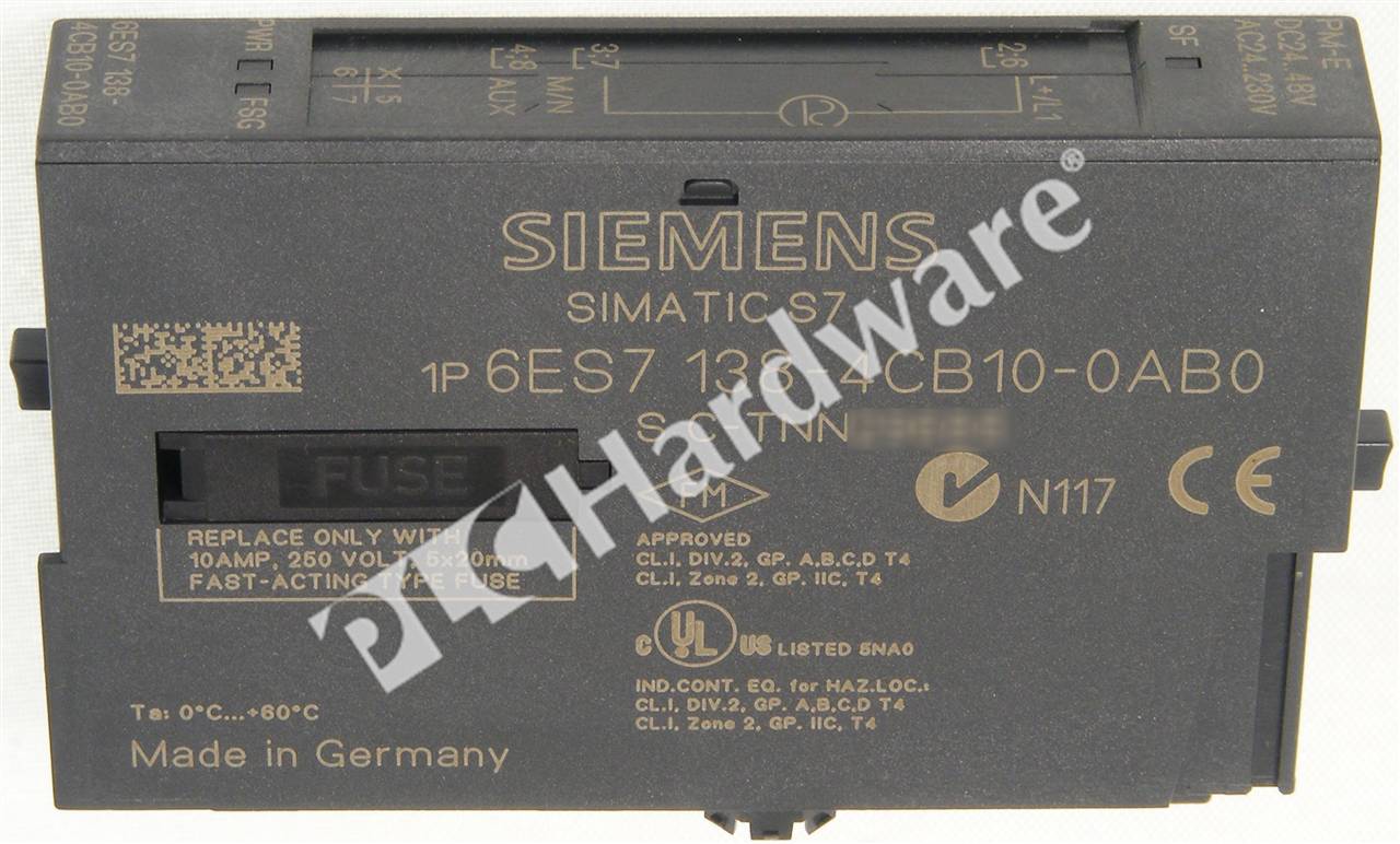 6ES7138-4CB10-0AB0 5
