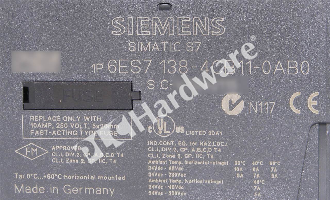 6ES7138-4CB11-0AB0 6