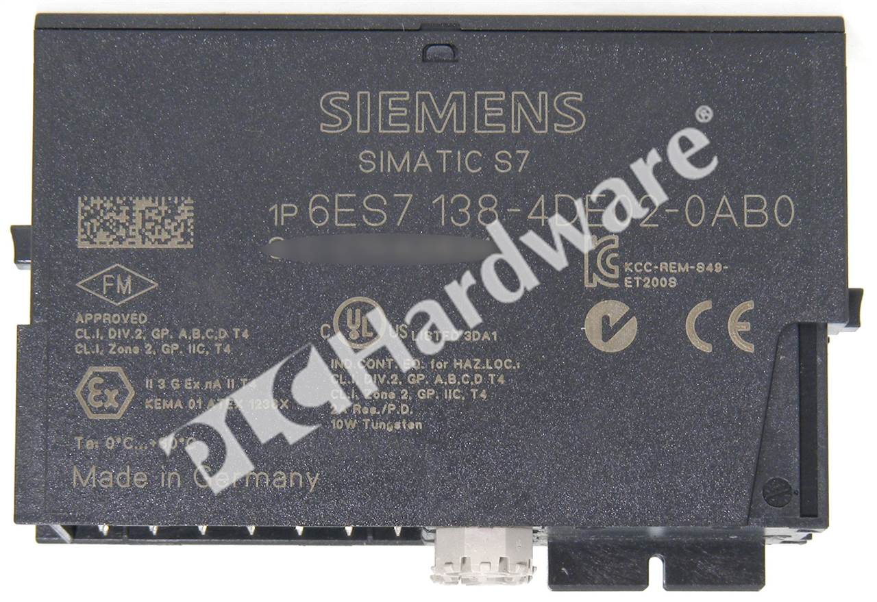 6ES7138-4DE02-0AB0 7