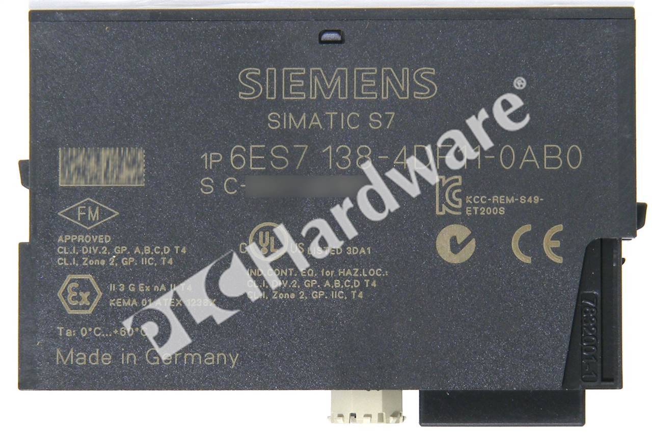 6ES7138-4DF11-0AB0 5