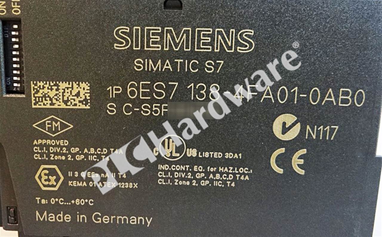 6ES7138-4FA01-0AB0 3