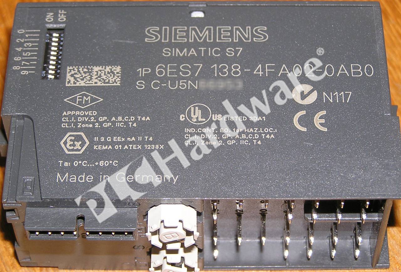 6ES7138-4FA02-0AB0 3