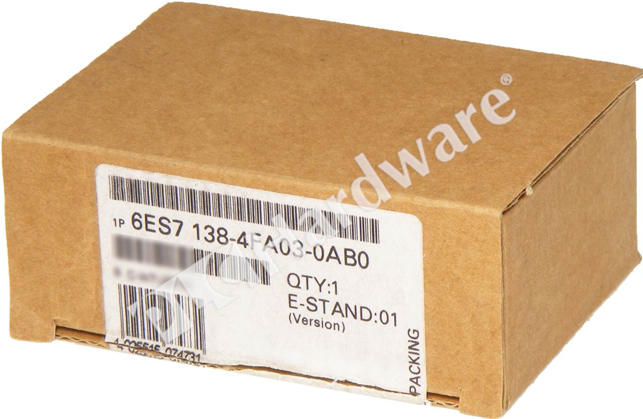 6ES7138-4FA03-0AB0 8