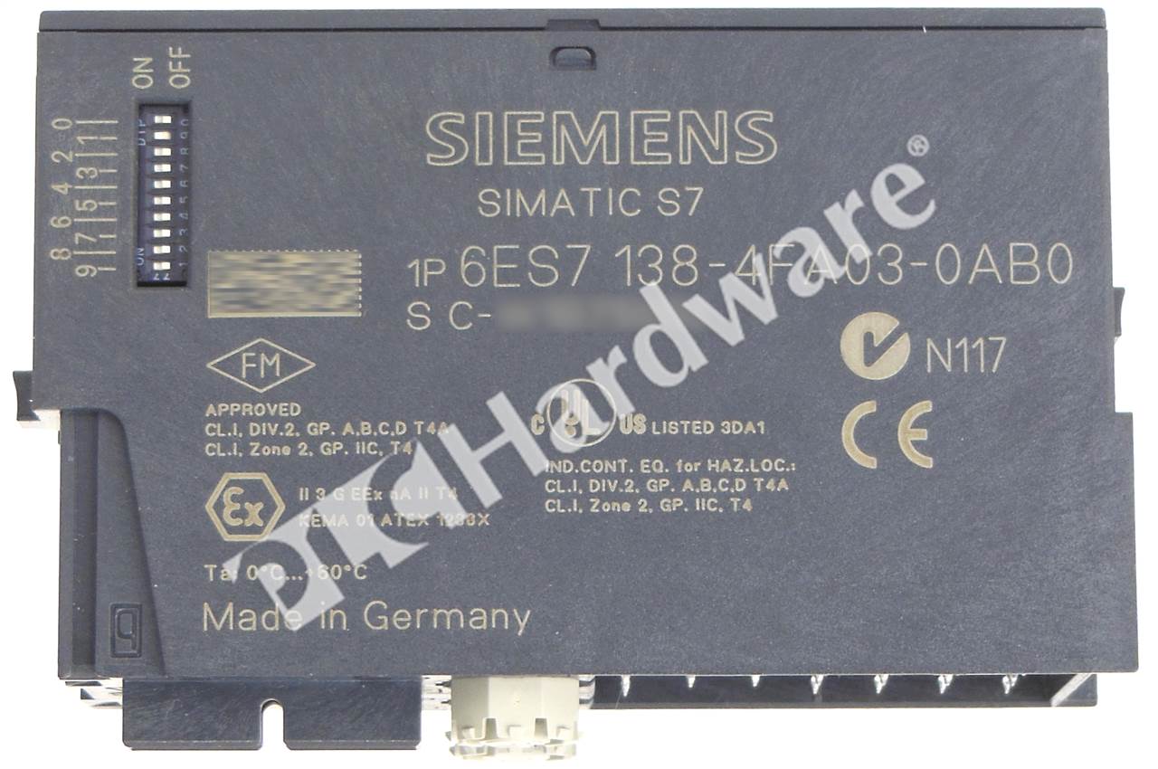 6ES7138-4FA03-0AB0 7