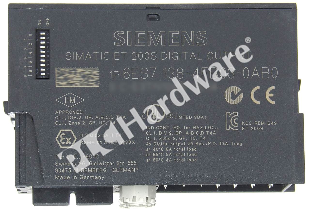6ES7138-4FB03-0AB0 8