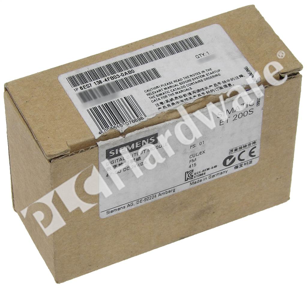 6ES7138-4FB03-0AB0 8