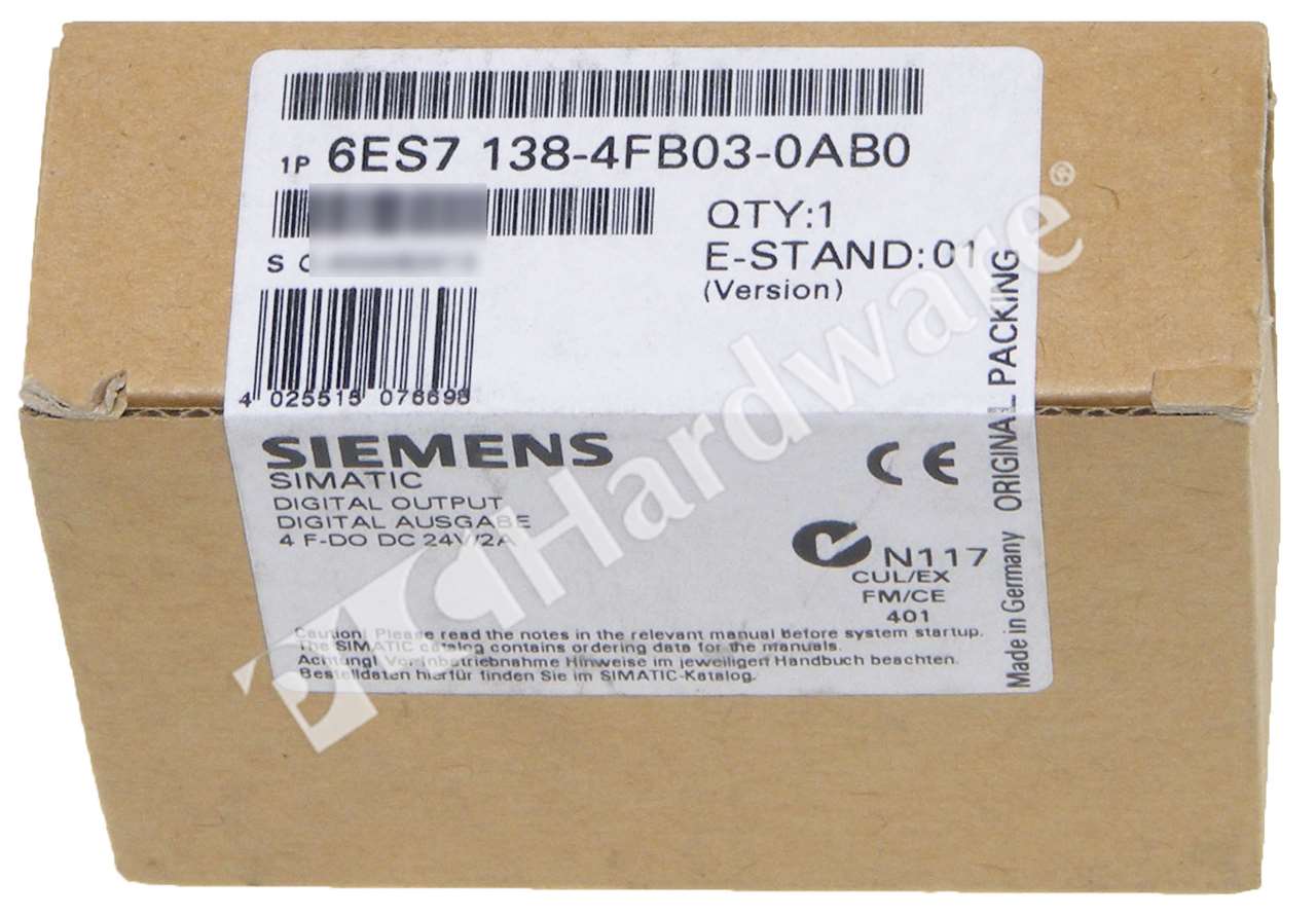 6ES7138-4FB03-0AB0 1