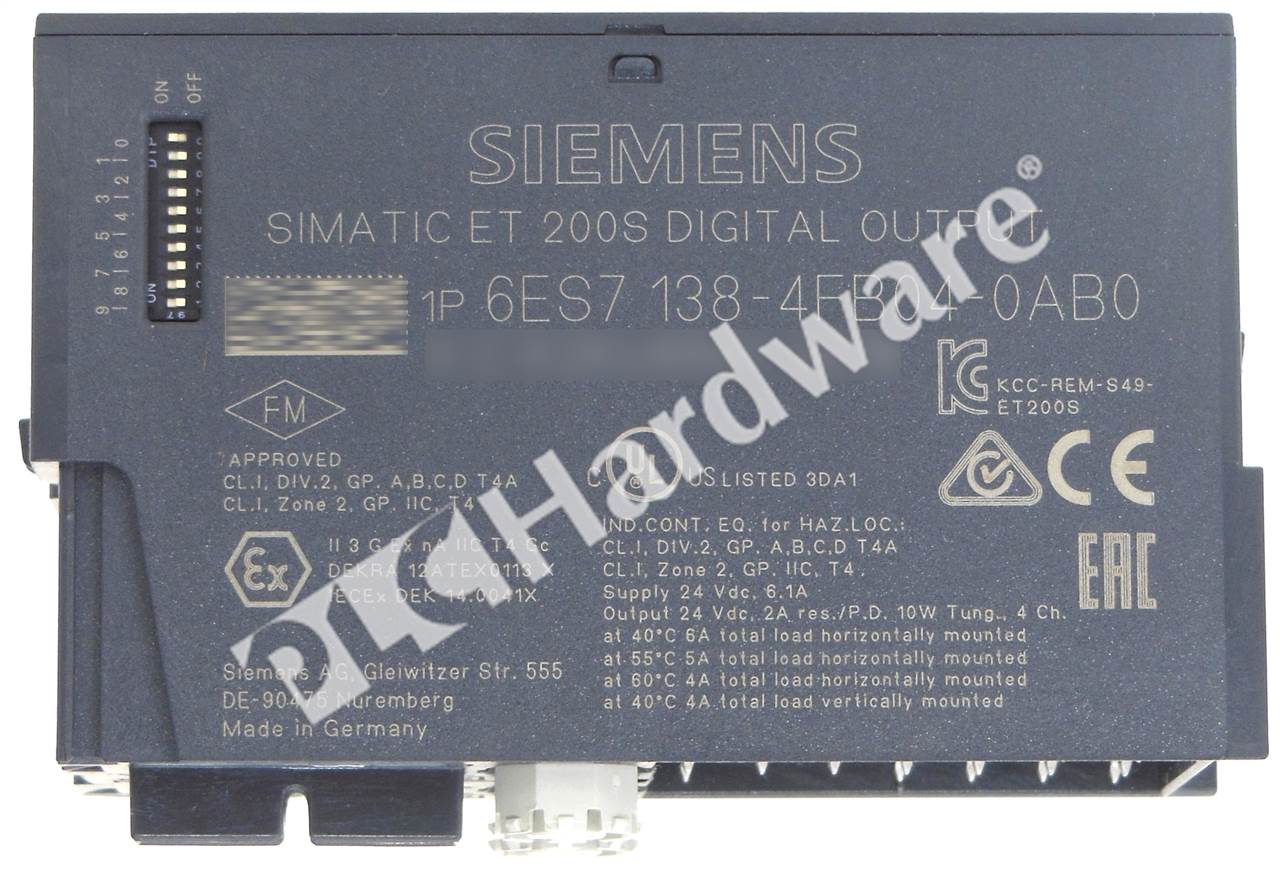 6ES7138-4FB04-0AB0 7