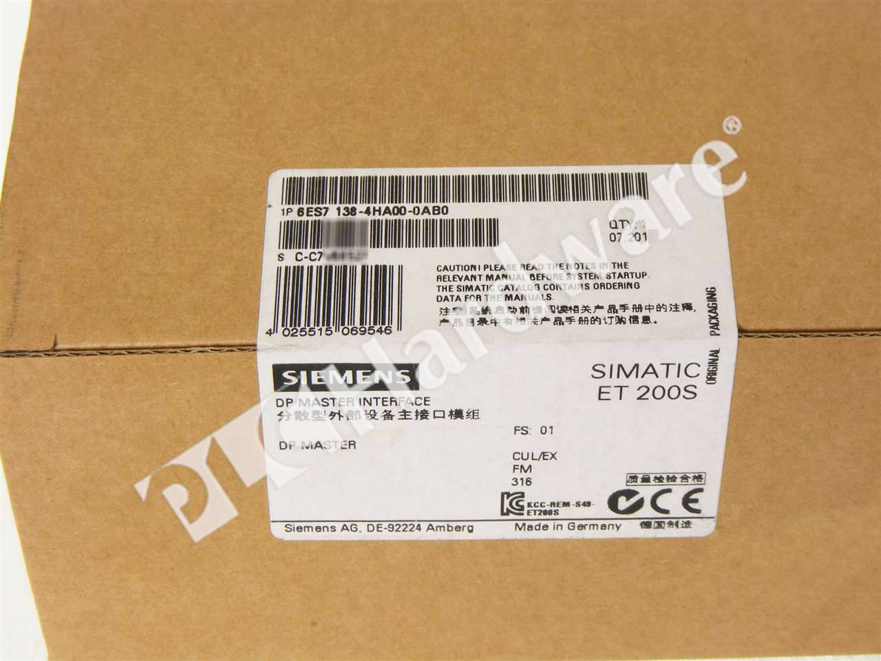 6ES7138-4HA00-0AB0 4