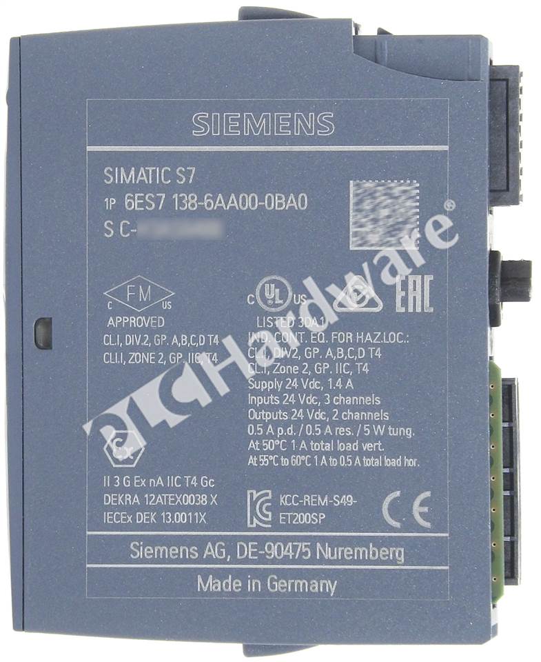 6ES7138-6AA00-0BA0 6