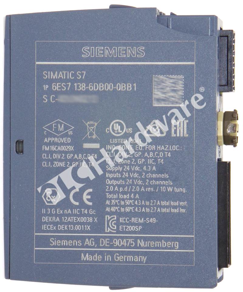 6ES7138-6DB00-0BB1 6
