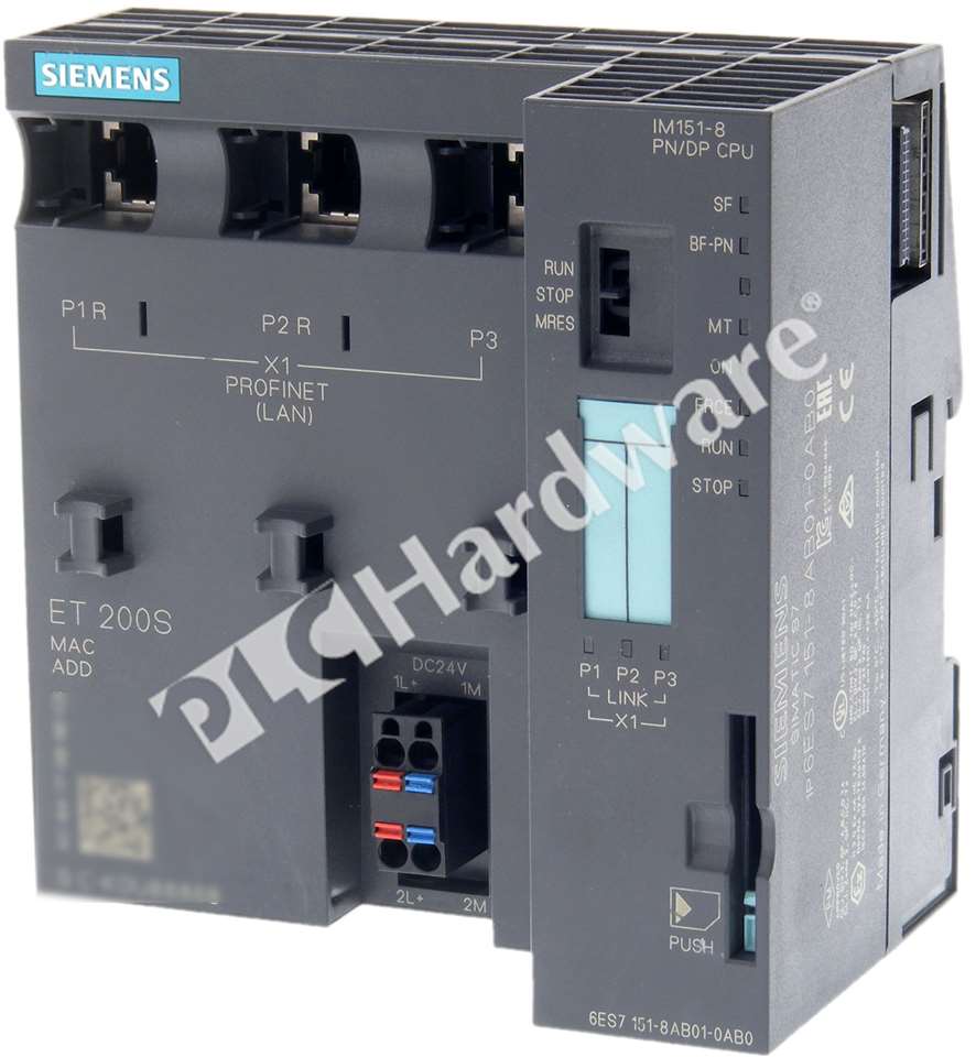 PLC Hardware - Siemens 6ES7151-8AB01-0AB0, Used PLCH Packaging