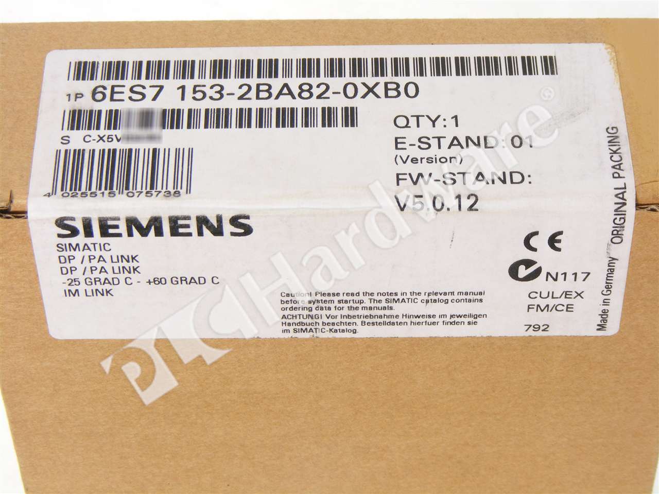 PLC Hardware - Siemens 6ES7153-2BA82-0XB0