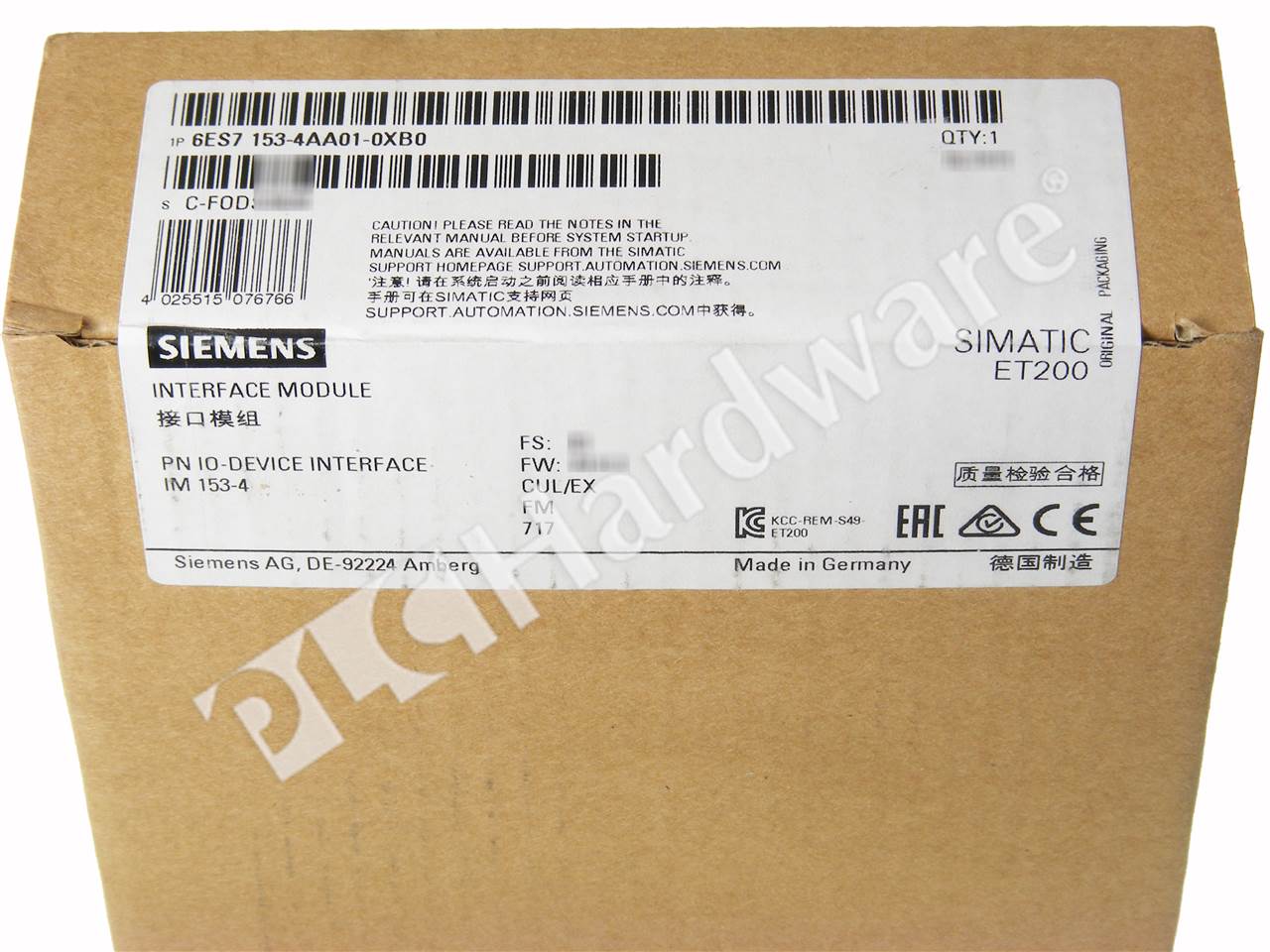 6ES7153-4AA01-0XB0 8