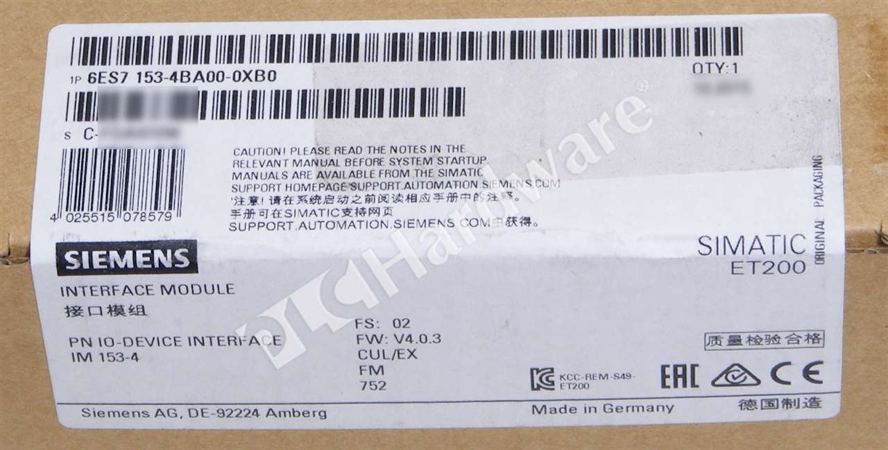 6ES7153-4BA00-0XB0 2