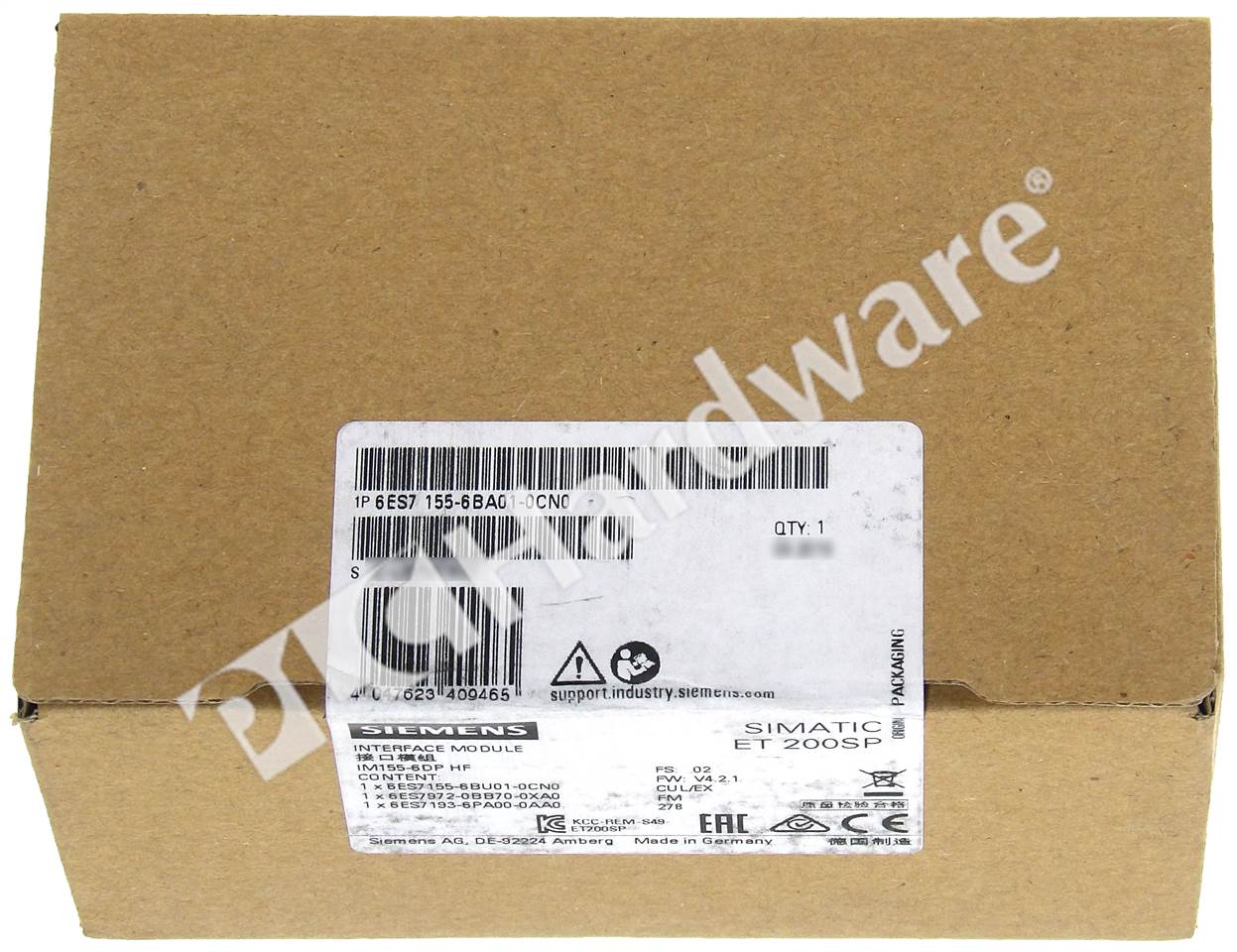 Siemens 6ES7155-6BA01-0CN0 SIMATIC ET 200SP, PROFIBUS IM bundle at ₹ 29500/piece in Chennai