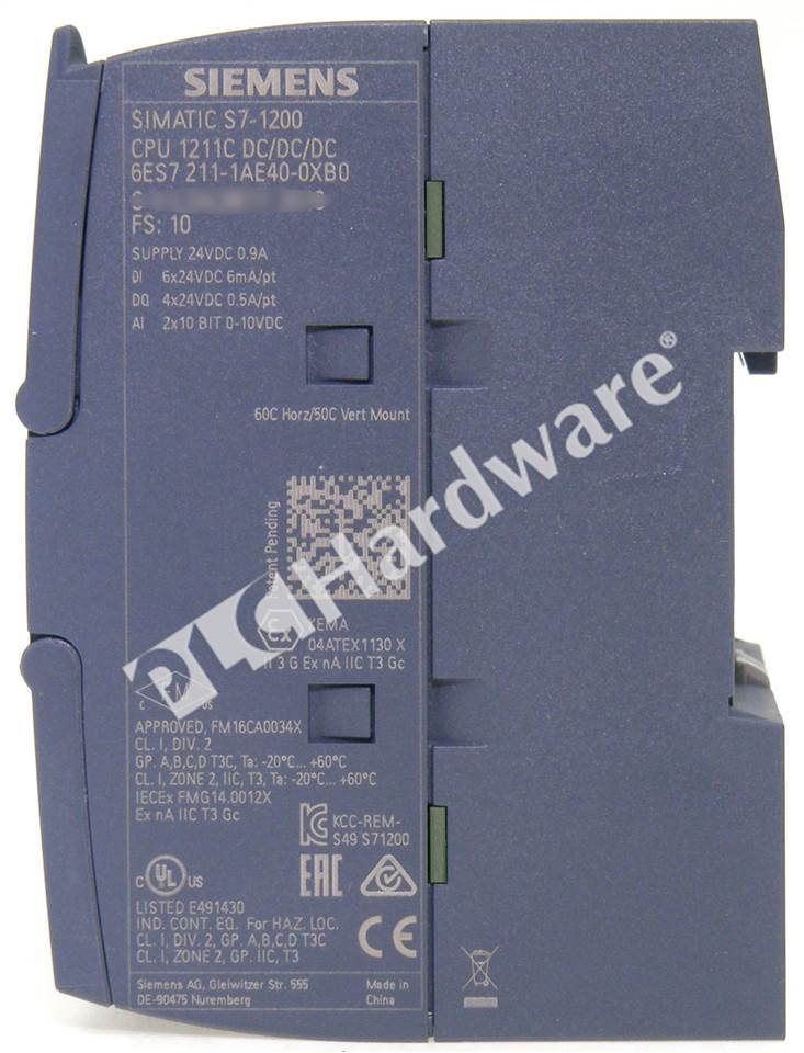 6ES7211-1AE40-0XB0 5