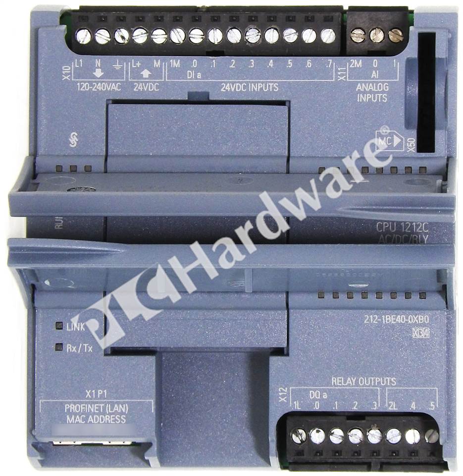 Plc Hardware Siemens 6es7212 1be40 0xb0 Surplus Open Pre Owned 