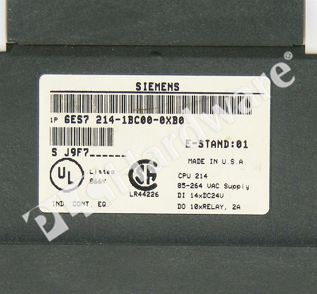 6ES7214-1BC00-0XB0 7