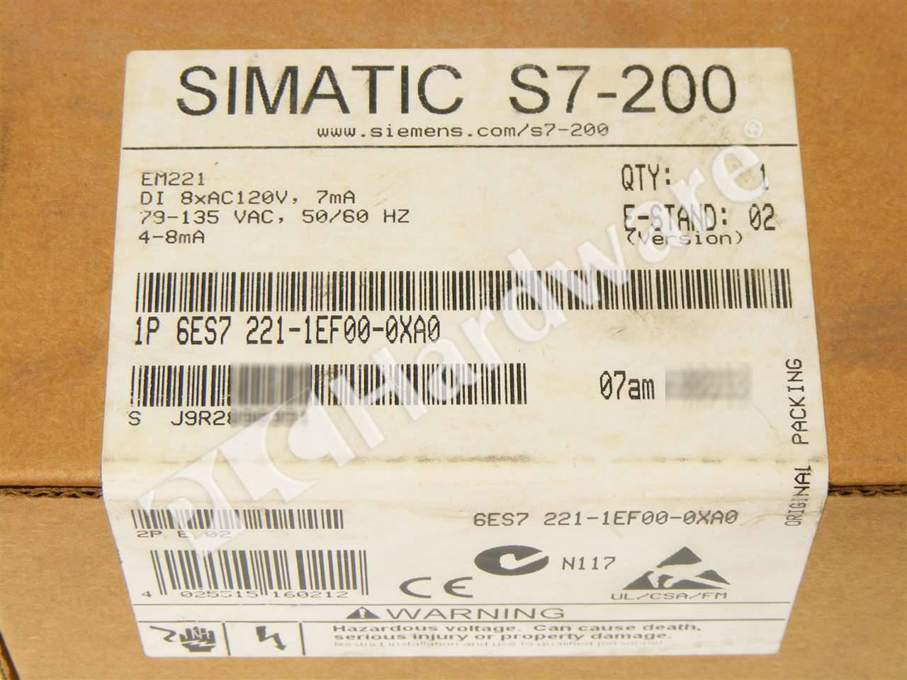 6ES7221-1EF00-0XA0 6