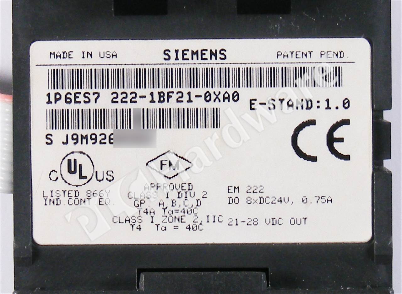 6ES7222-1BF21-0XA0 8
