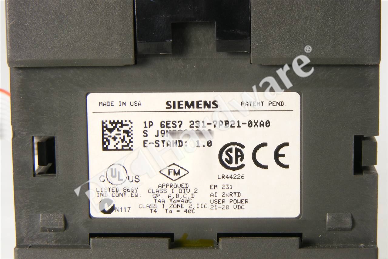 6ES7231-7PB21-0XA0 3