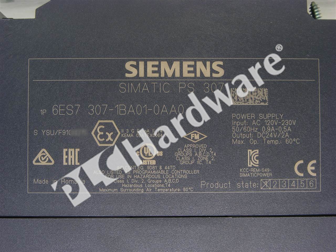 6ES7307-1BA01-0AA0 8