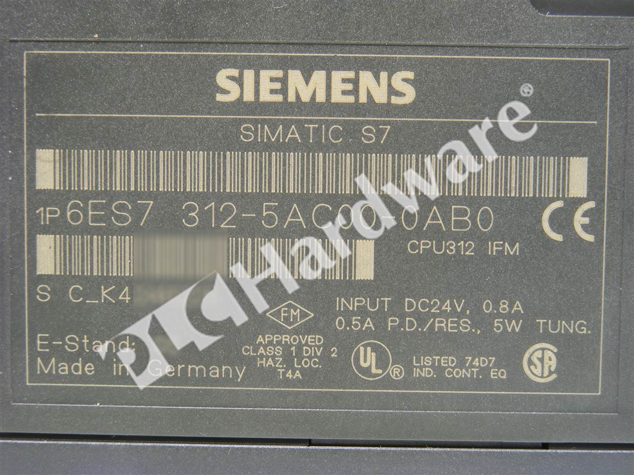 6ES7312-5AC00-0AB0 8