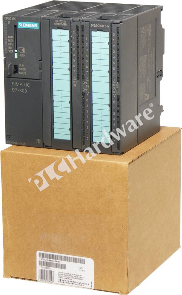 PLC Hardware: Siemens 6ES7313-5BG04-0AB0 SIMATIC S7-300 CPU 313C