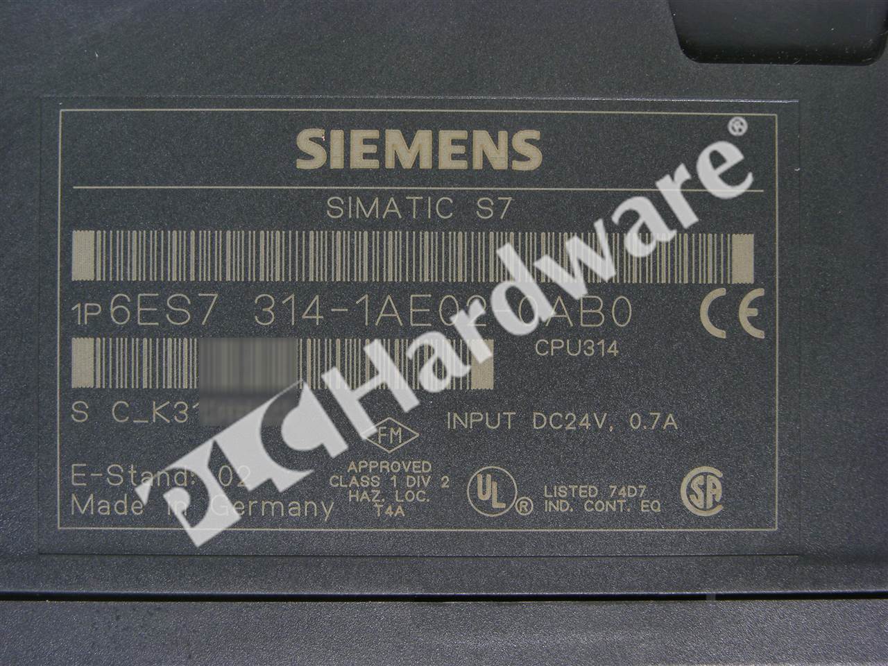 6ES7314-1AE02-0AB0 8