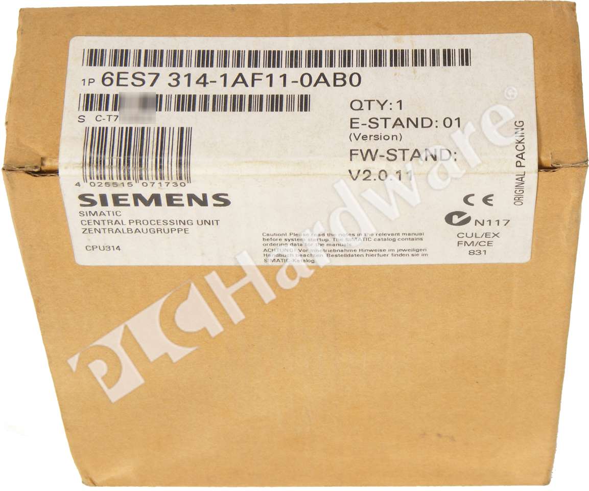 6ES7314-1AF11-0AB0 8